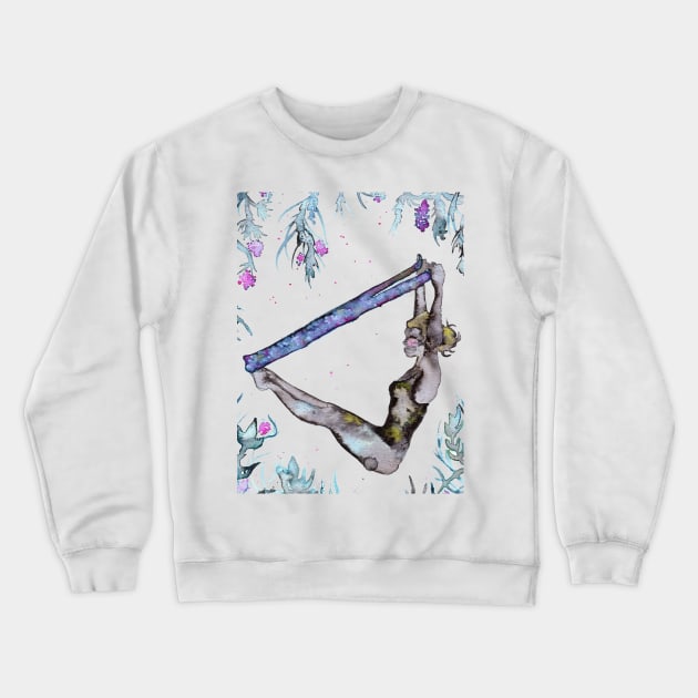 Pilates in the Jungle Crewneck Sweatshirt by LaBellaCiambella